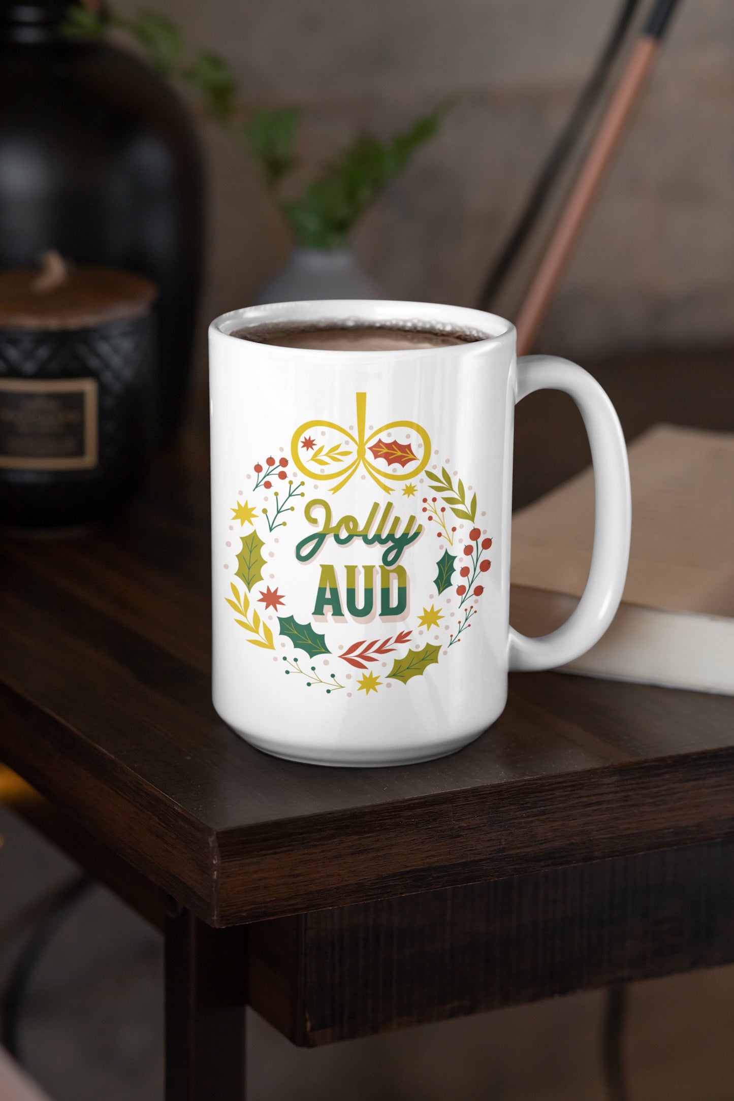 Jolly Audiologist Christmas Hot Cocoa Coffee Mug Gift