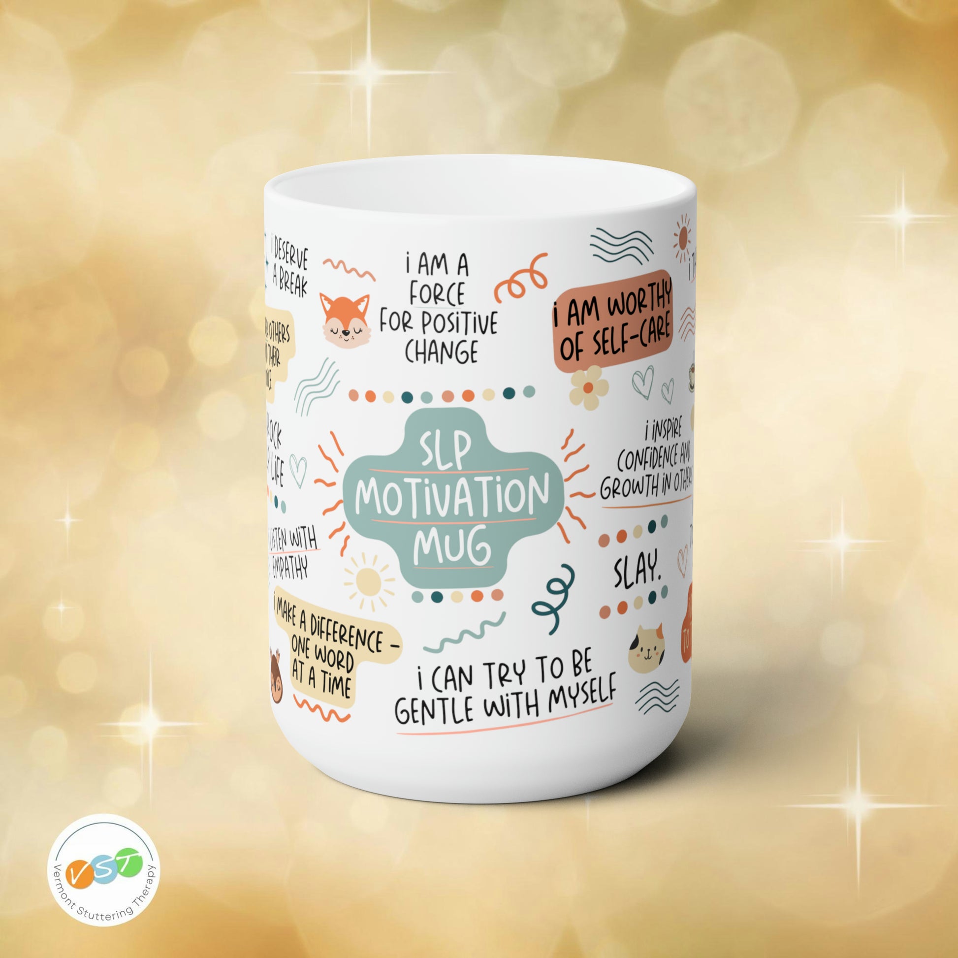 SLP Motivation Mug for Speech-Language Pathologist 