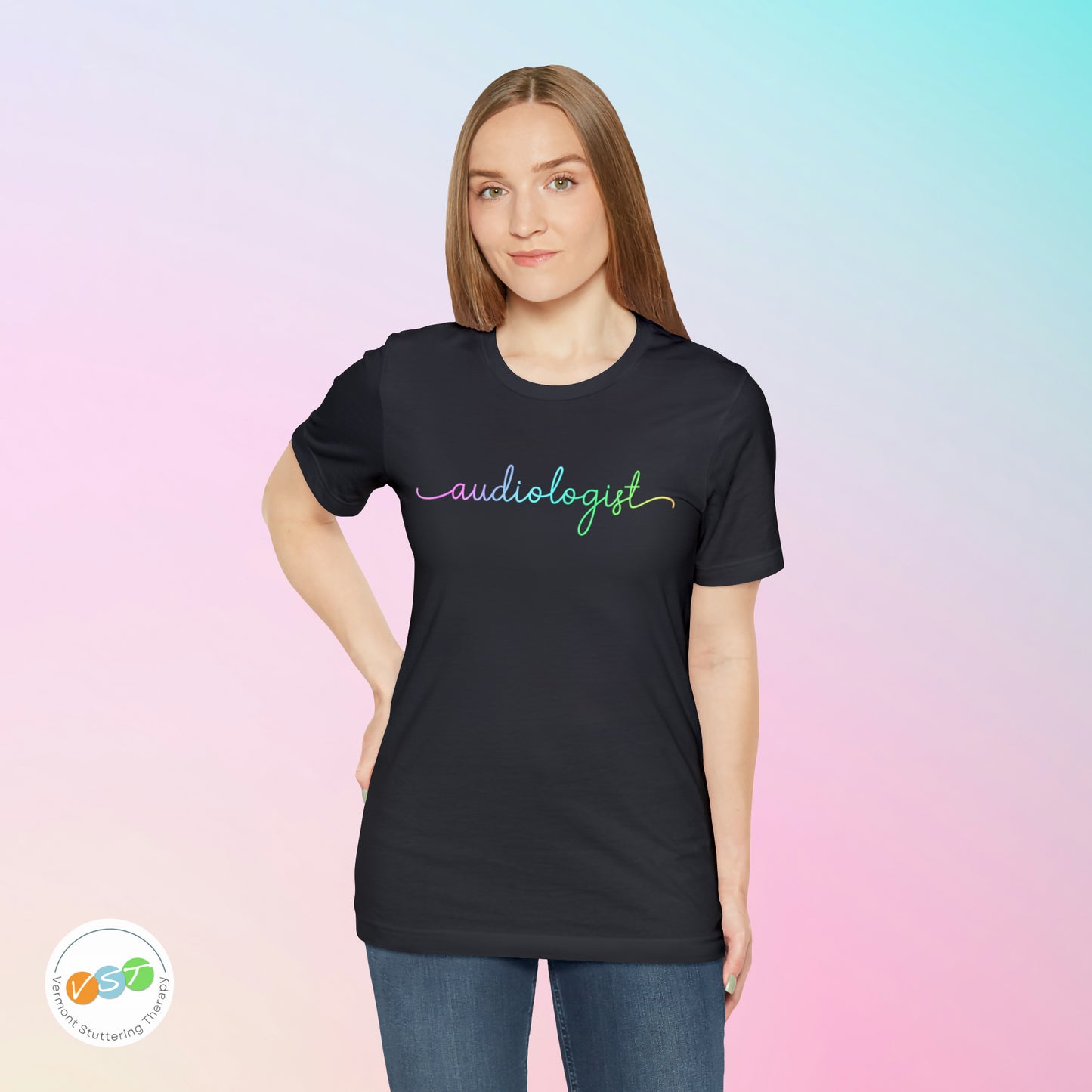 Minimalist Audiologist Script T-shirt