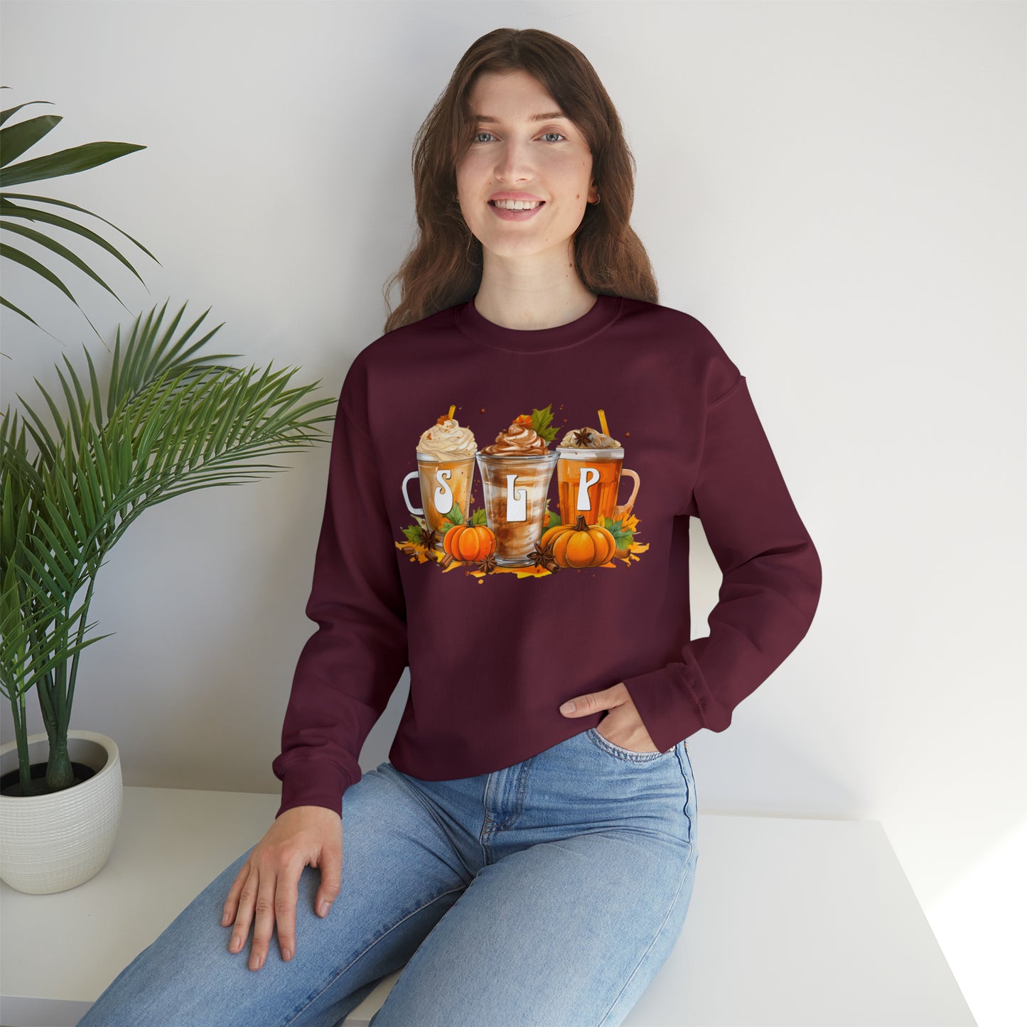 SLP Fall Pumpkin Latte Coffee Sweatshirt