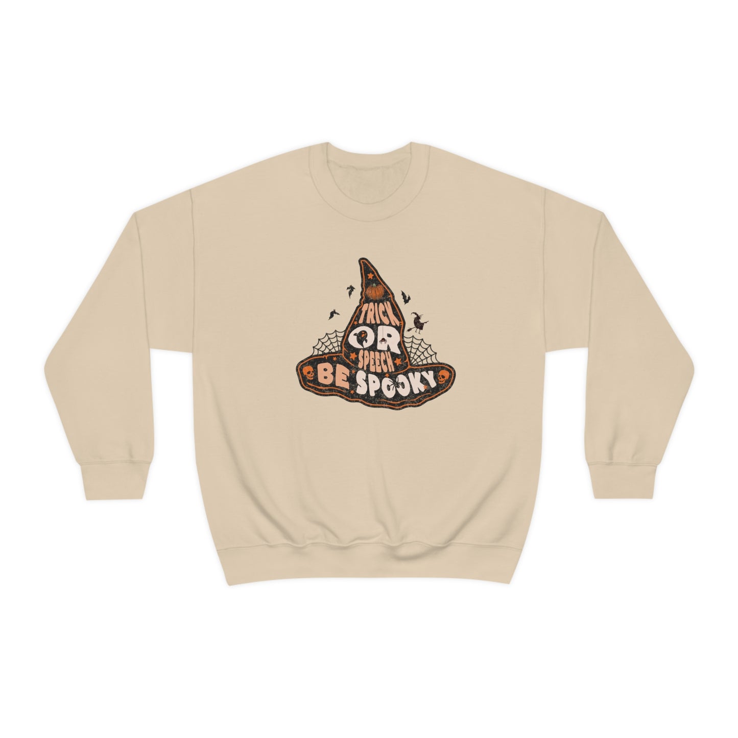 Trick or Speech Witch Hat SLP Halloween Sweatshirt for SLP / SLPA