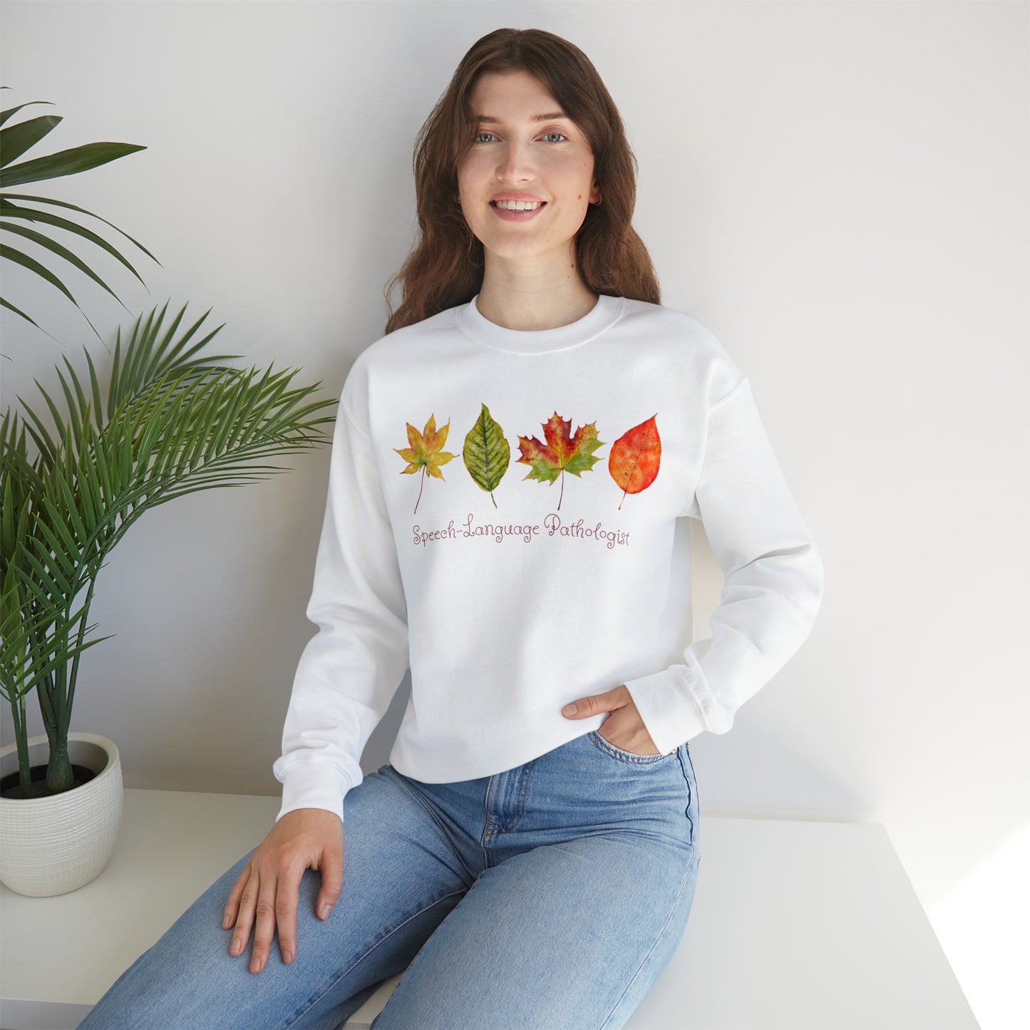 SLP Fall Leaves Sweatshirt