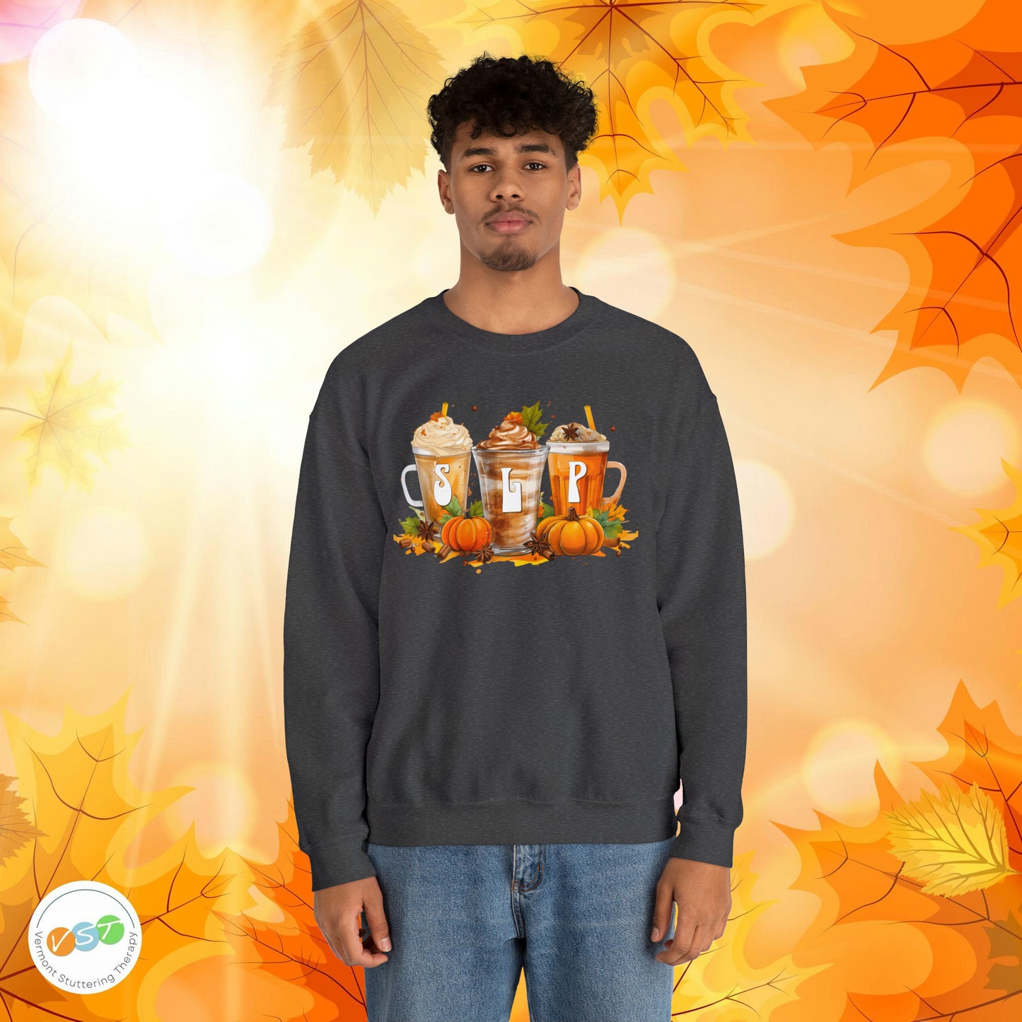 SLP Fall Pumpkin Latte Coffee Sweatshirt