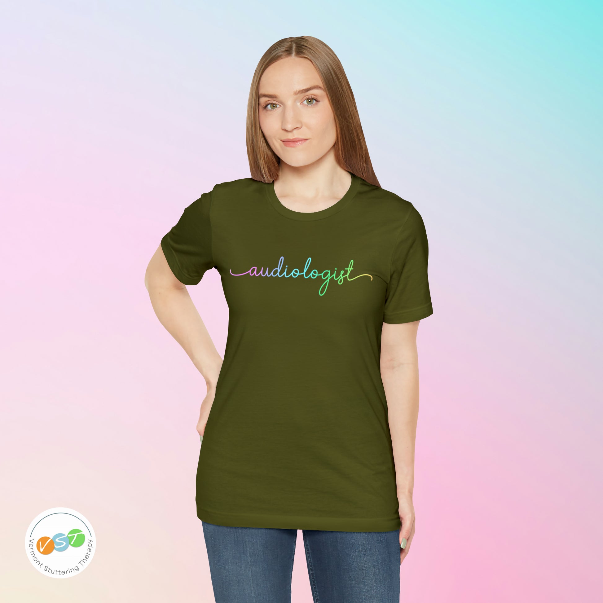 Minimalist Audiologist Script T-shirt