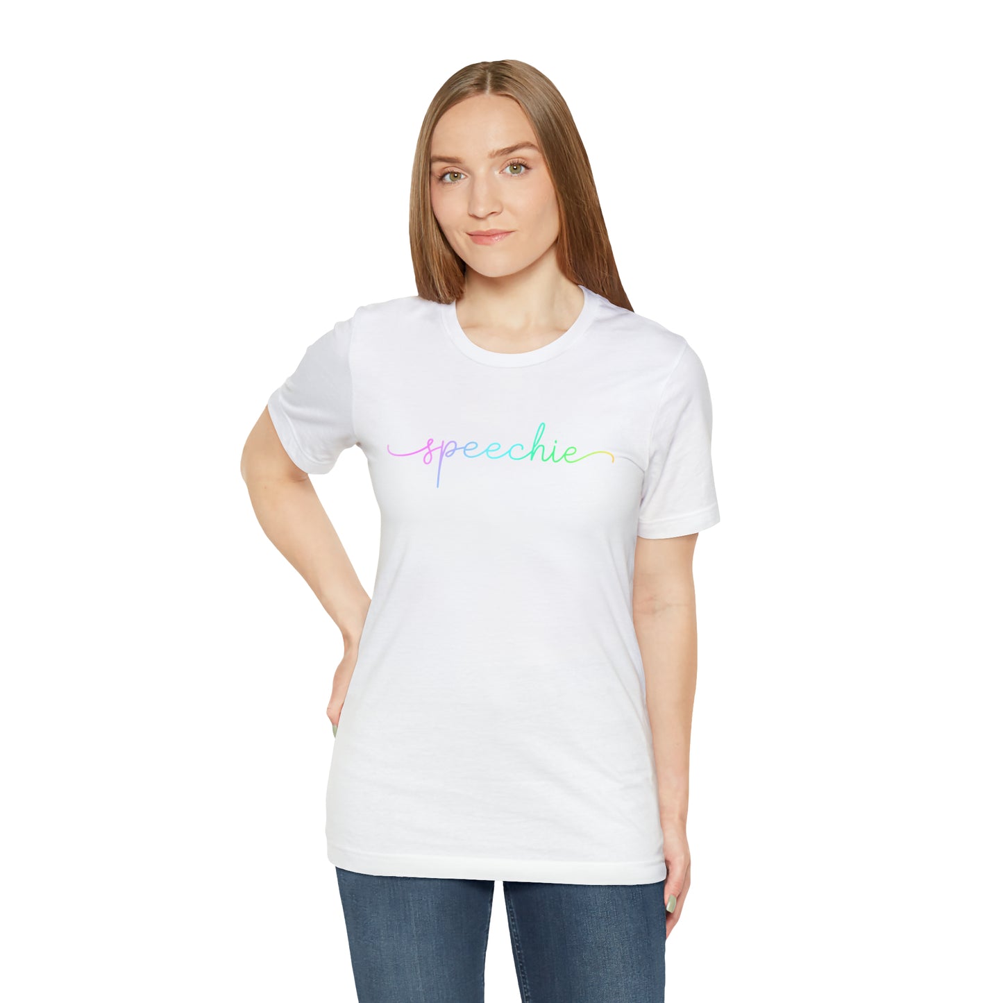 Mommy "Speechie" T-shirt (see link to order matching infant bodysuit separately)