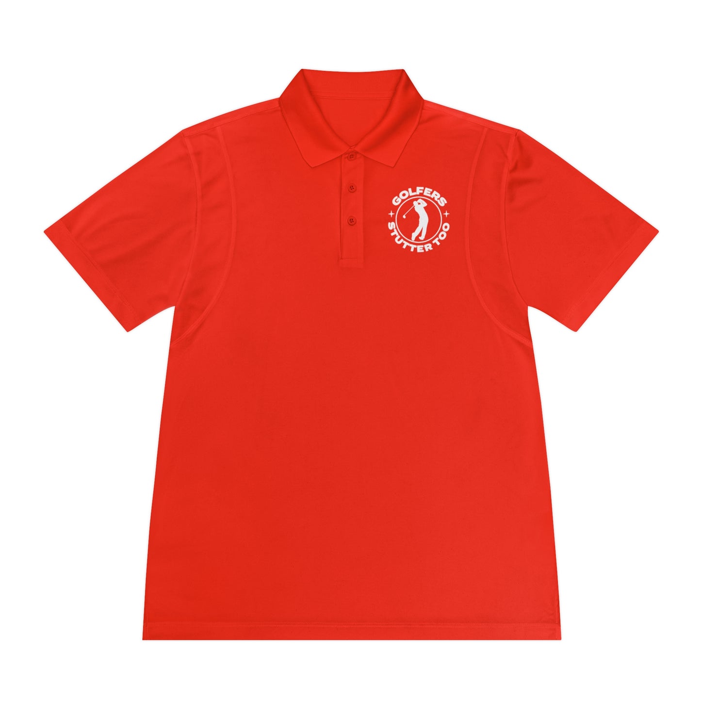 Golfers Stutter Too Men's Polo Shirt