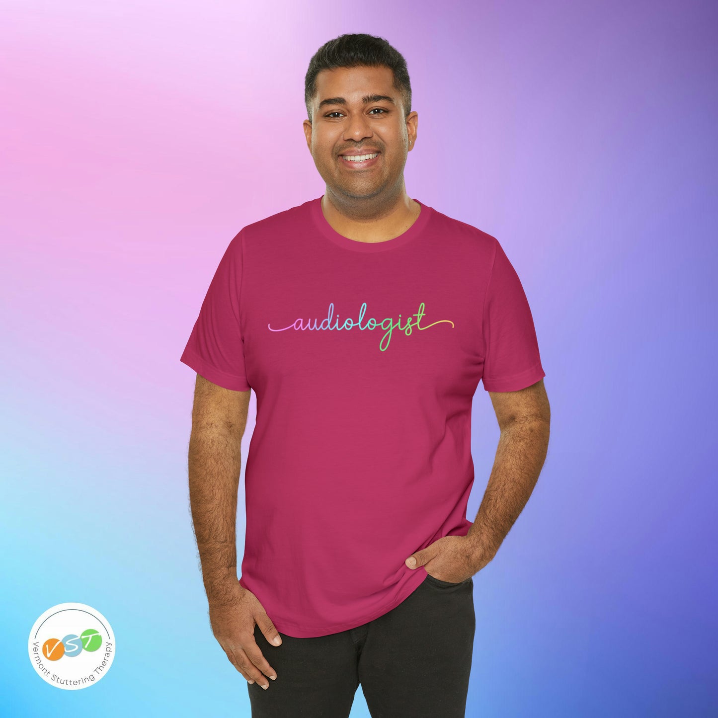 Minimalist Audiologist Script T-shirt