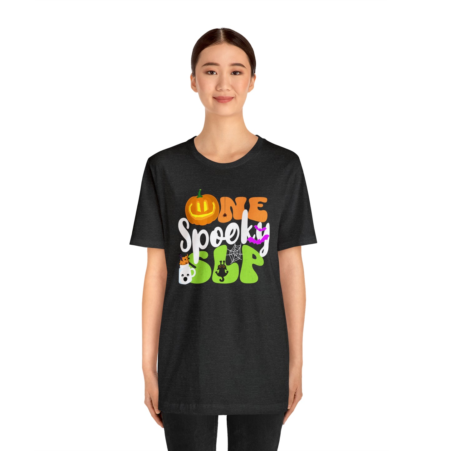 One Spooky SLP Halloween Tshirt for Speech-Language Pathologist