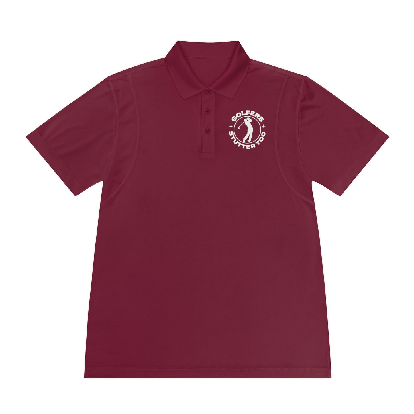 Golfers Stutter Too Men's Polo Shirt