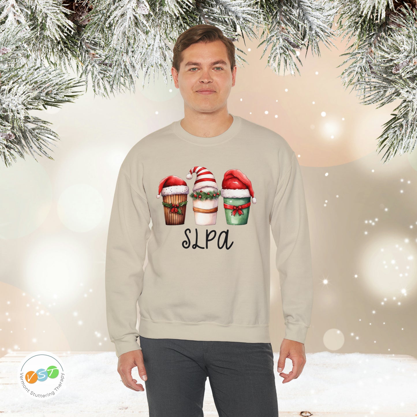 SLPA Latte Christmas Sweatshirt