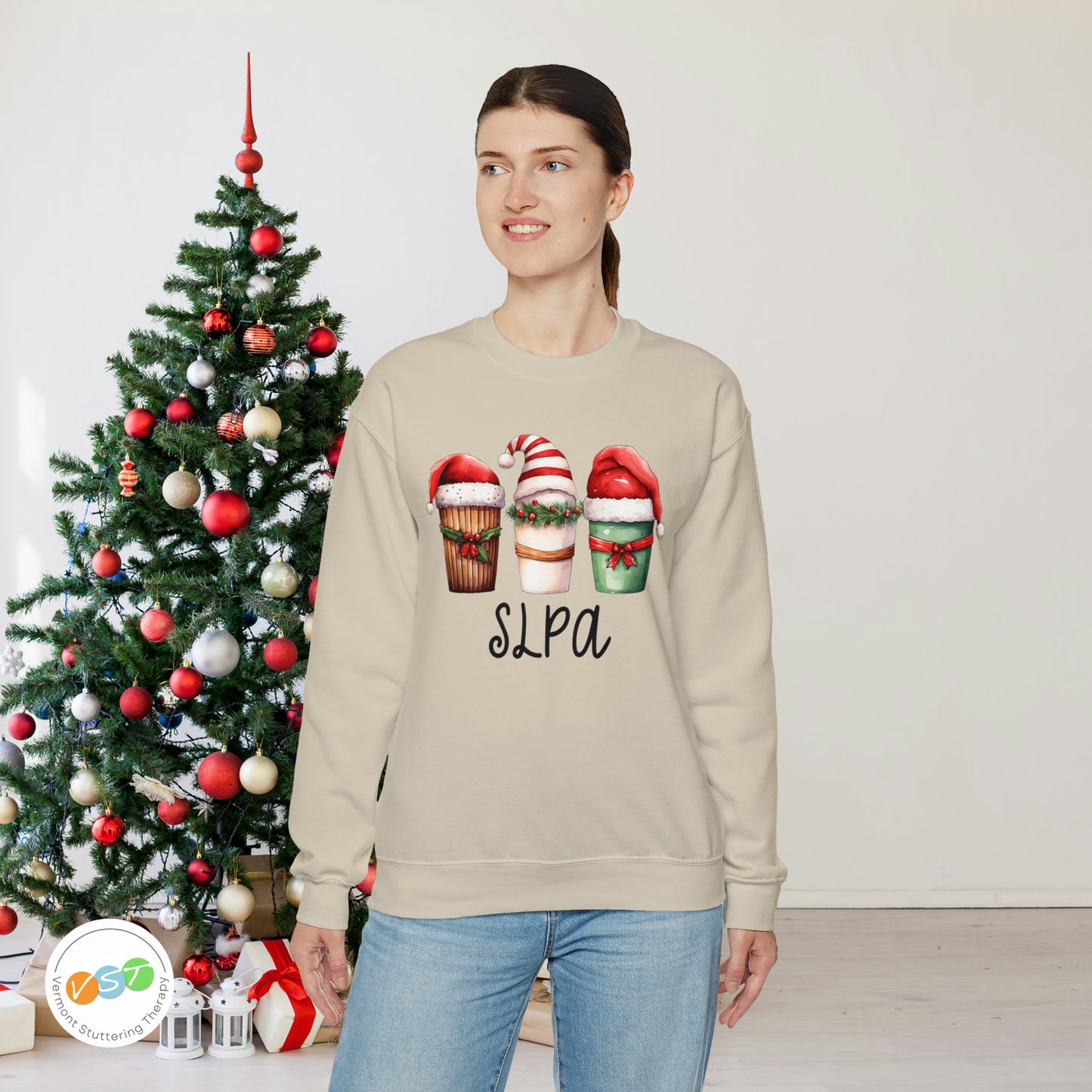 SLPA Latte Christmas Sweatshirt