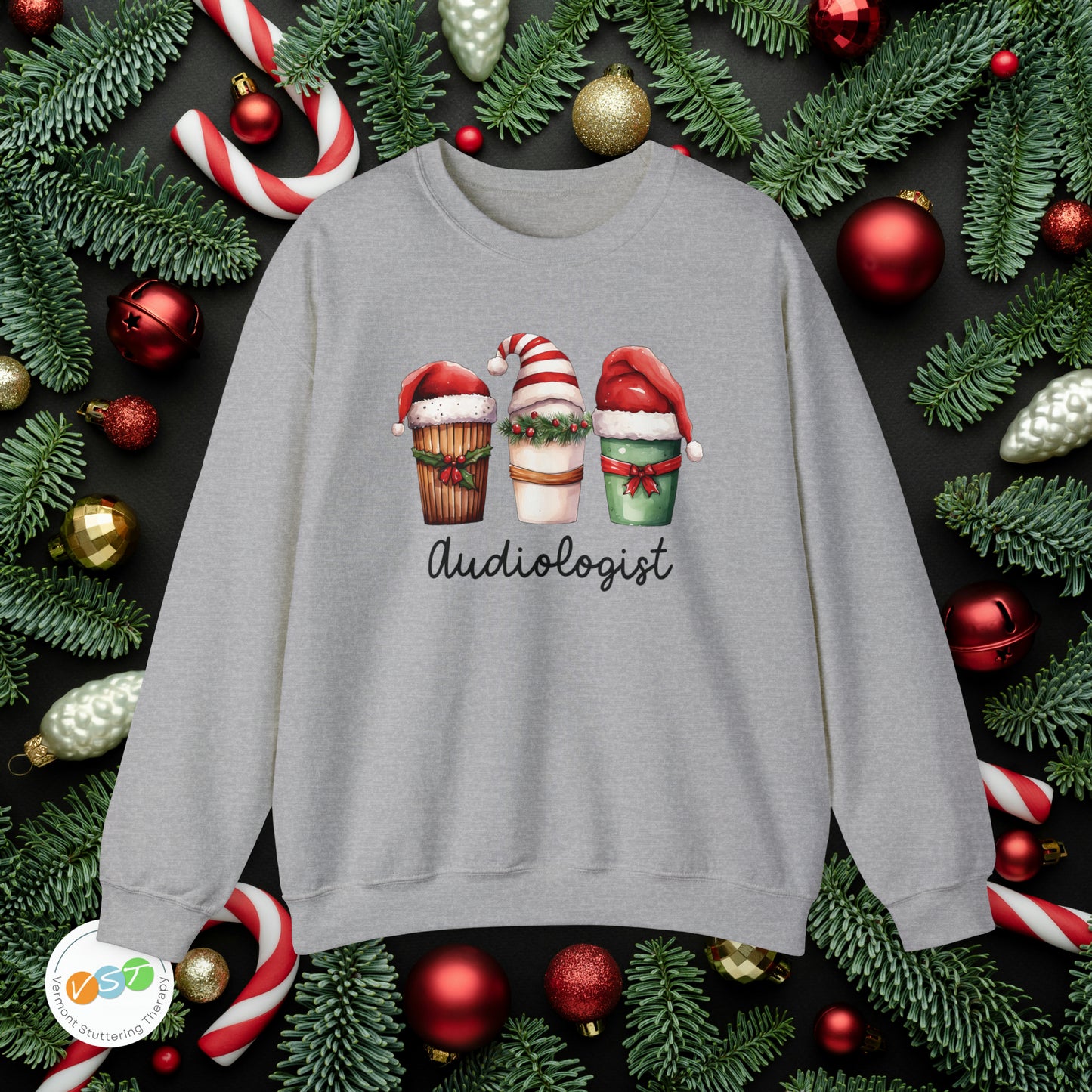 Audiologist Christmas Coffee Sweatshirt