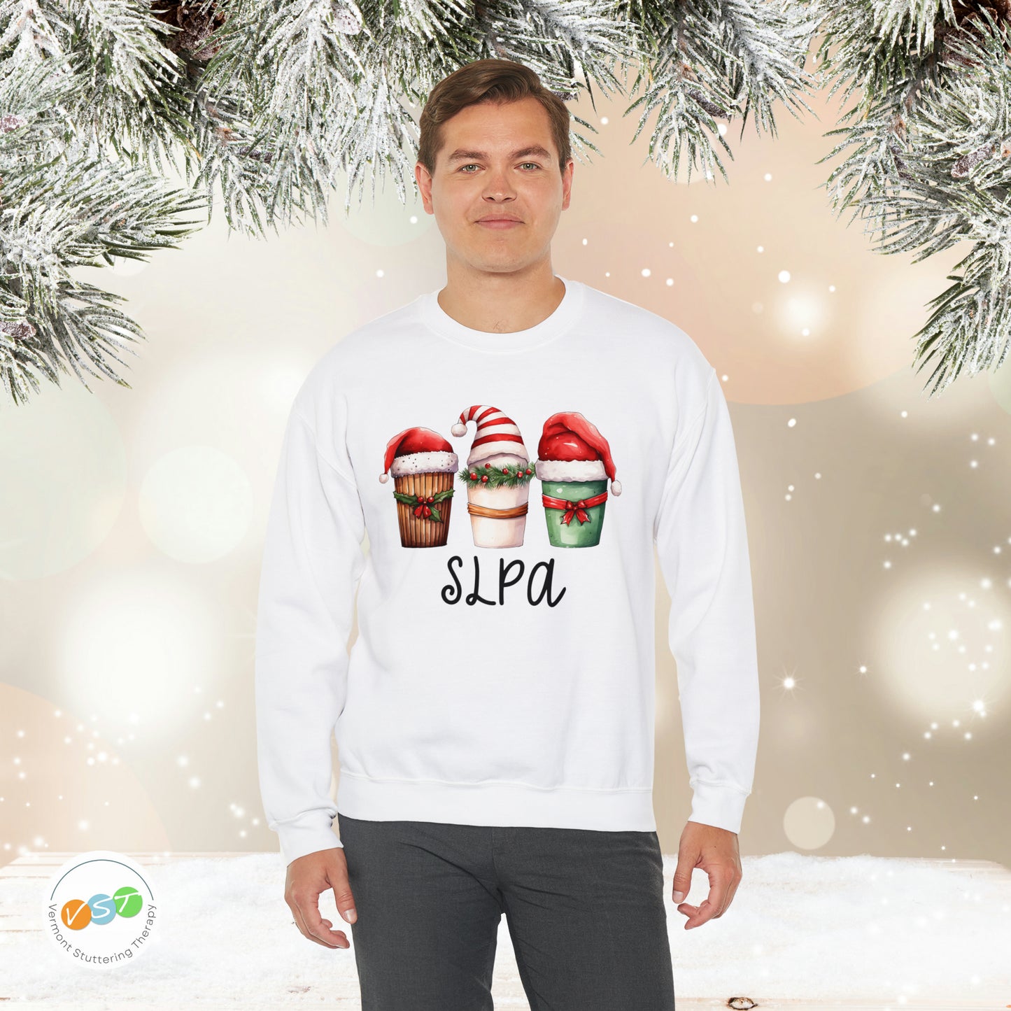 SLPA Latte Christmas Sweatshirt