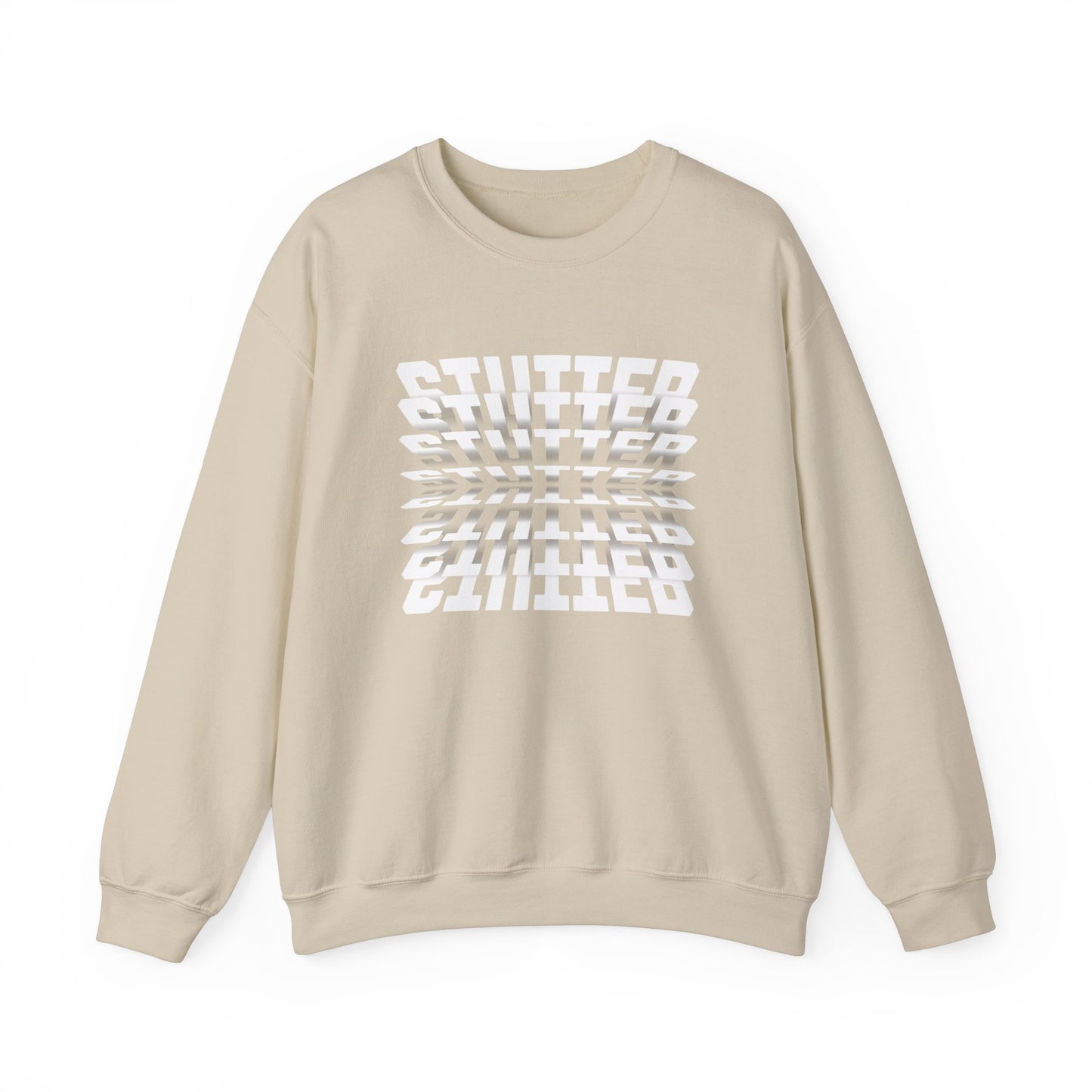 90s Flip Effect Stuttering Sweatshirt