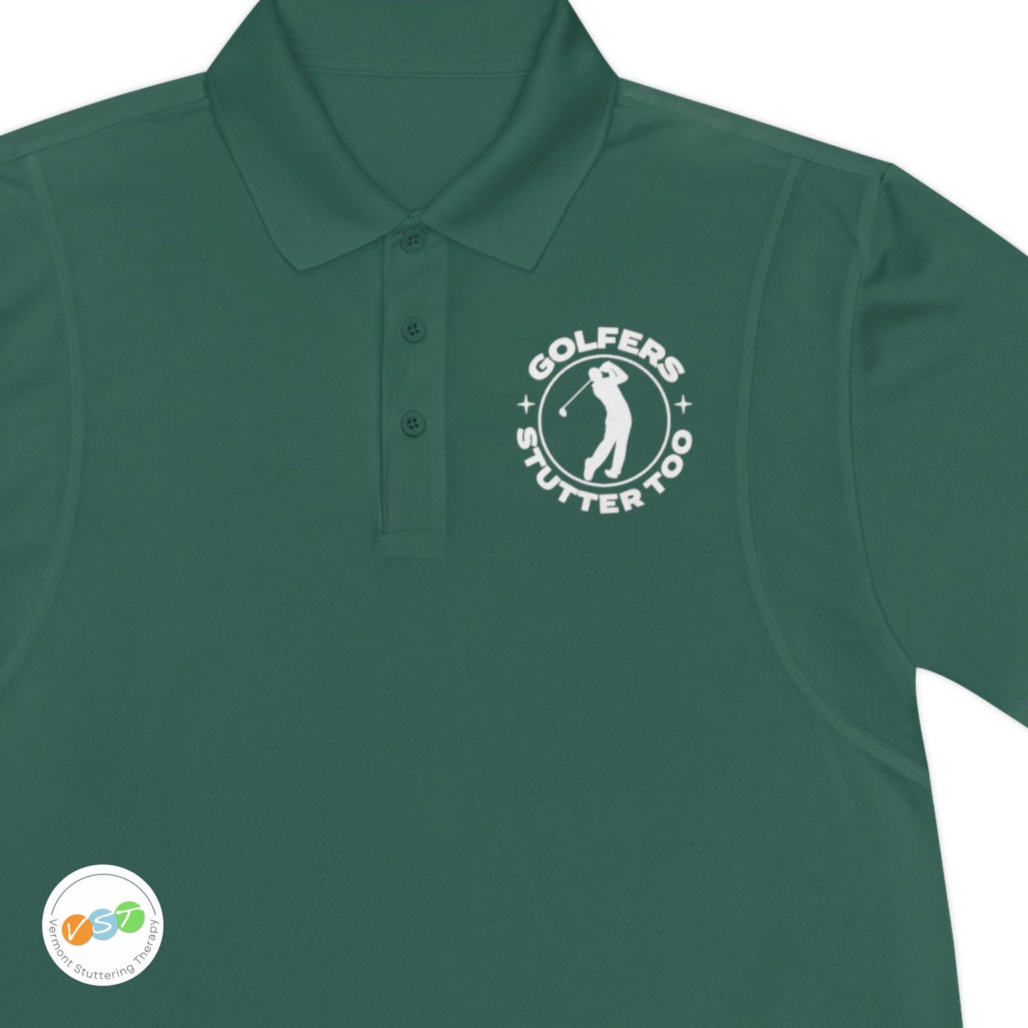 Golfers Stutter Too Men's Polo Shirt