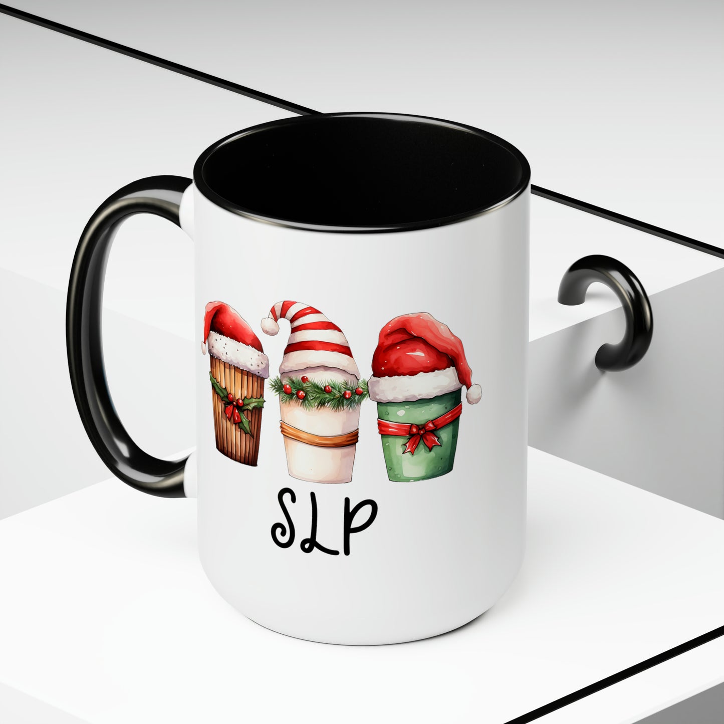 Cute Santa Hat SLP Christmas Mug