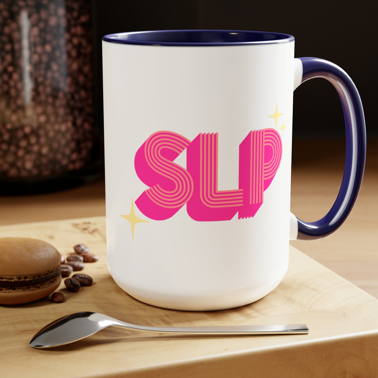 SLP Retro Mug Gift for Speech-Language Pathologist