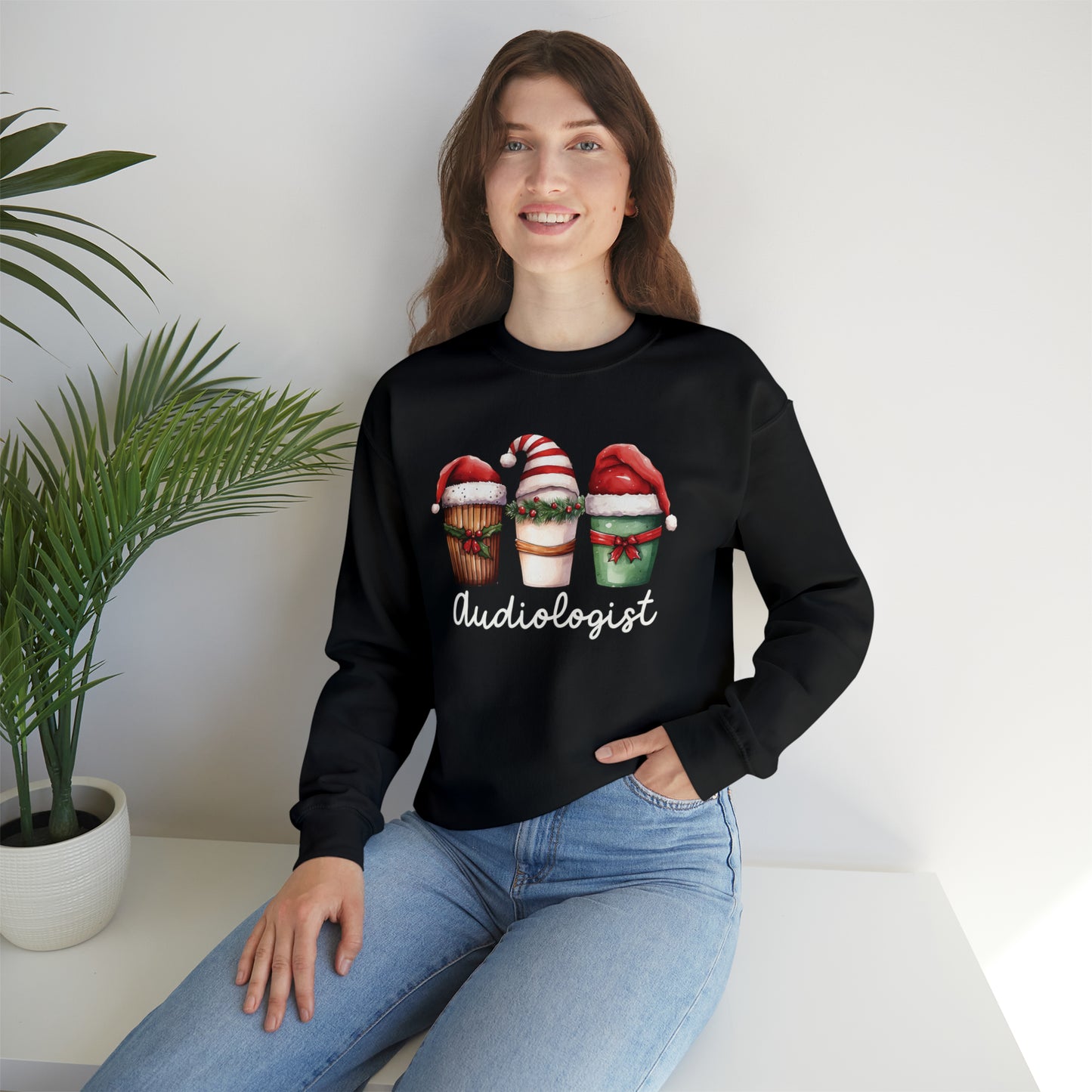 Audiologist Christmas Coffee Sweatshirt