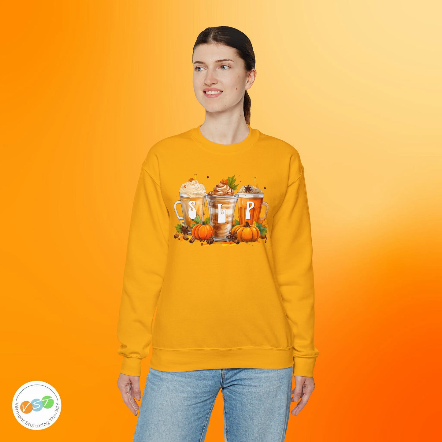 SLP Fall Pumpkin Latte Coffee Sweatshirt