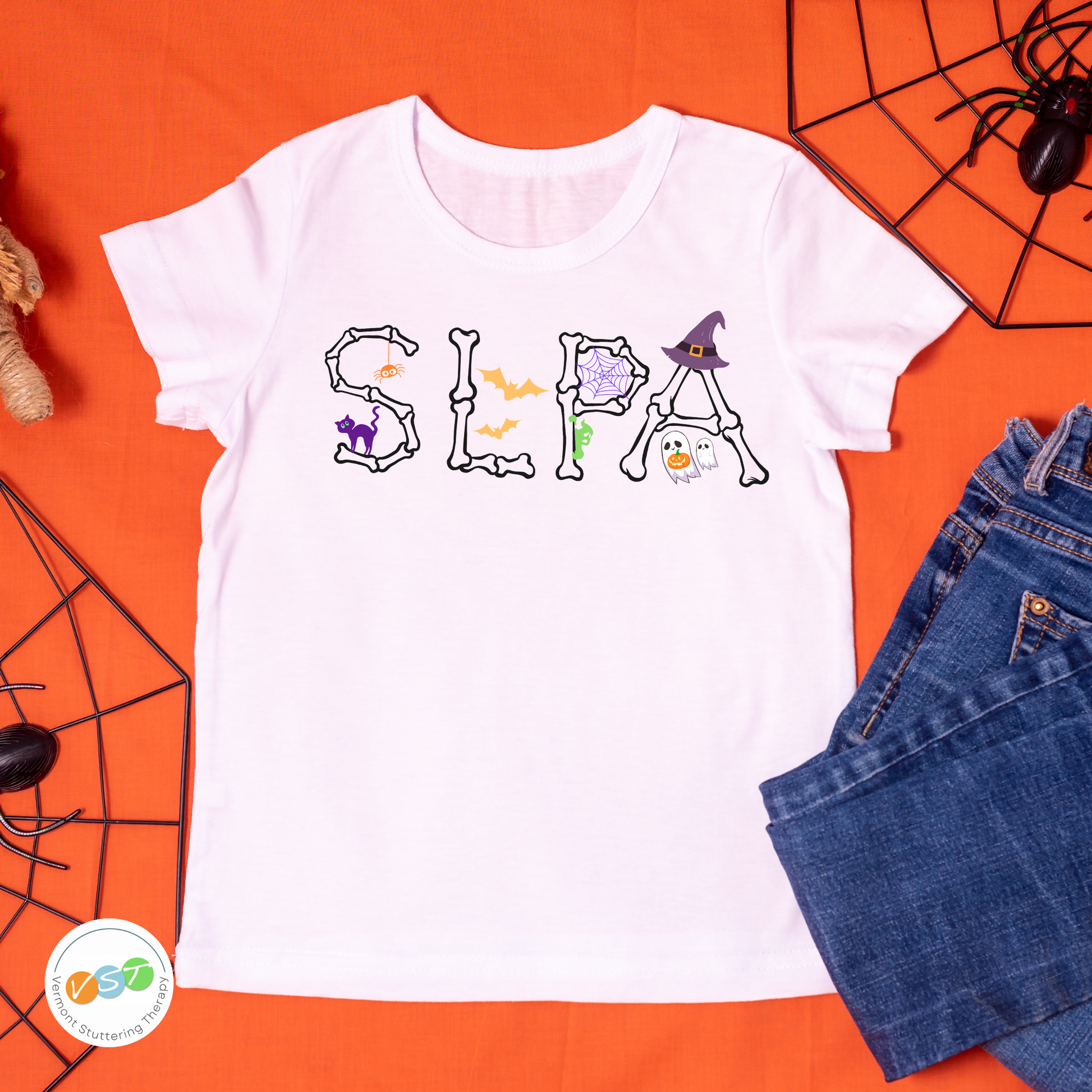 SLPA Halloween T-shirt for Speech-Language Pathology Assistant