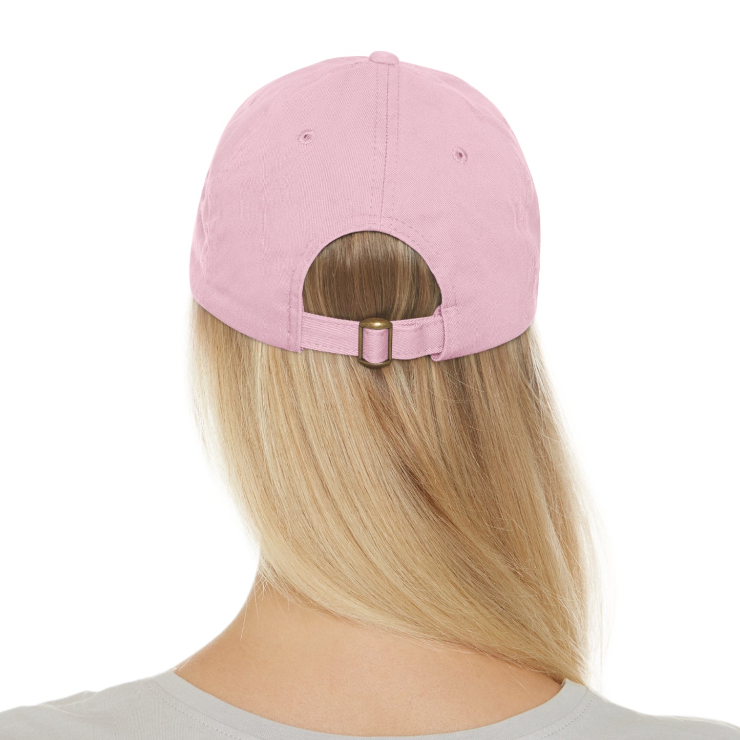 Normalize Stuttering Strapback Hat with Leather Patch