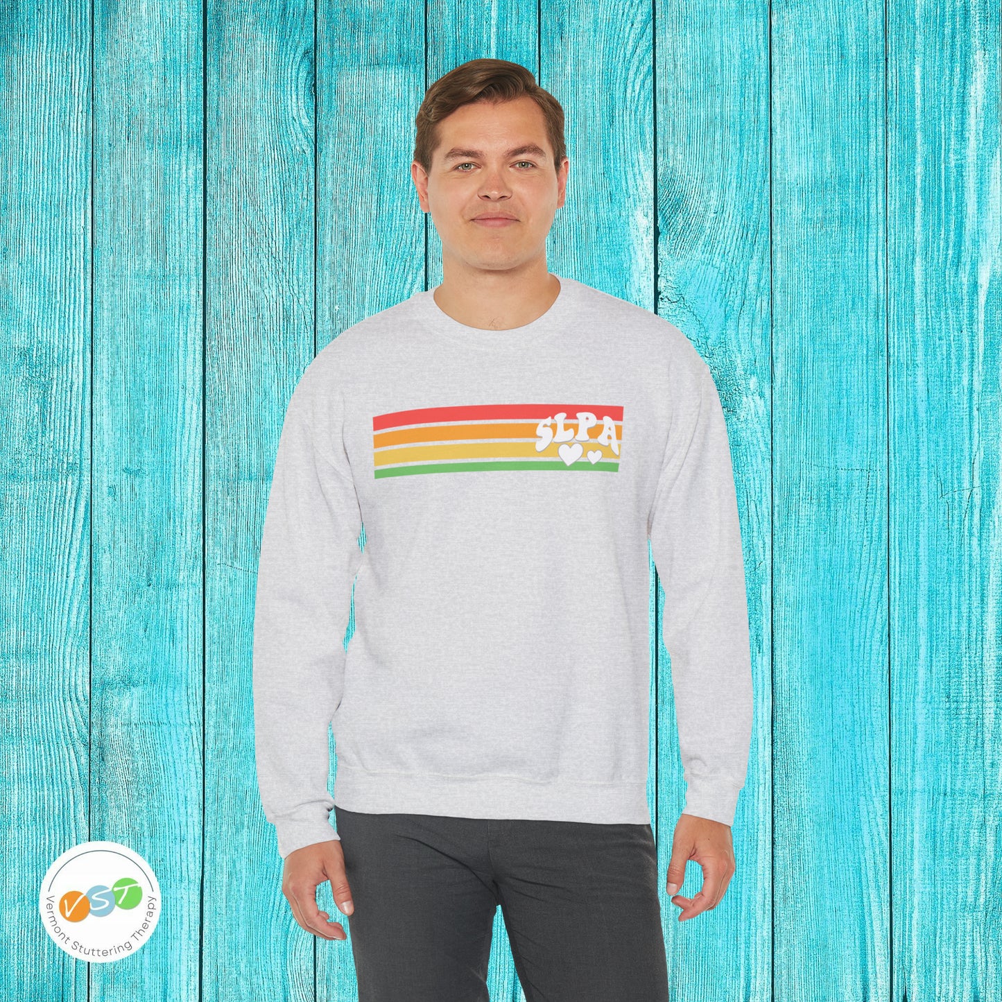 Retro Stripe SLPA Sweatshirt