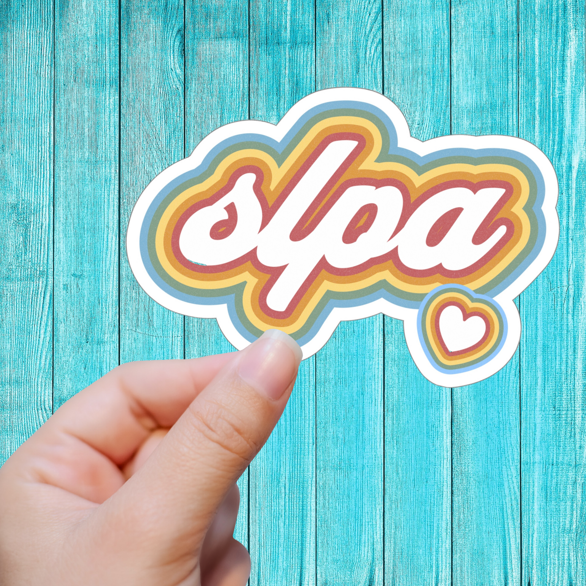 Retro SLPA Sticker for Speech-Language Pathology Assistant