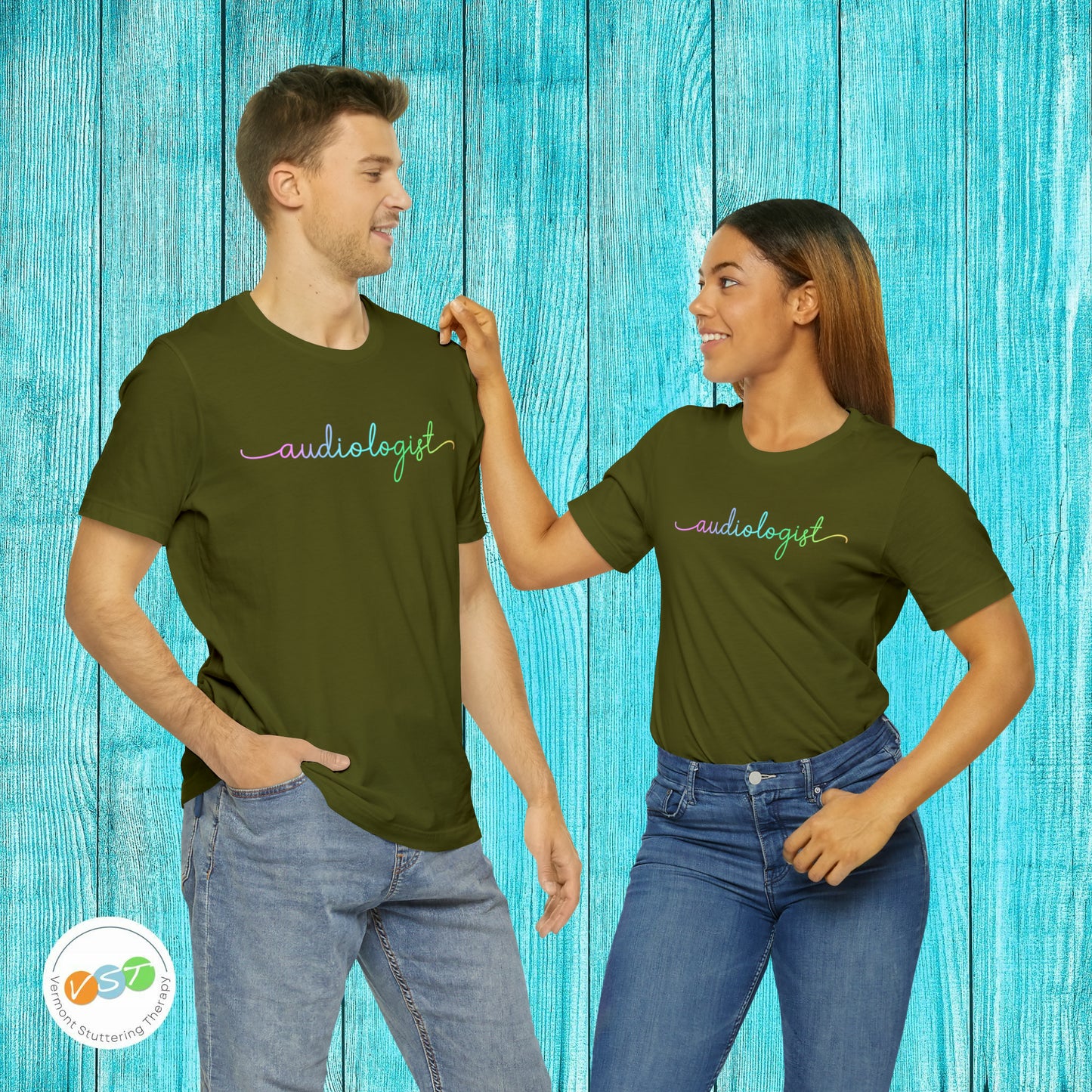 Minimalist Audiologist Script T-shirt