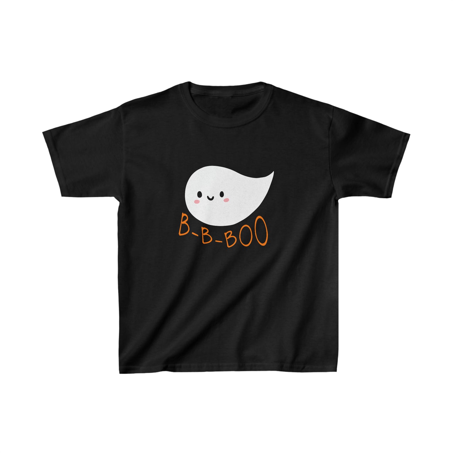 Kids Stuttering Ghost Halloween B-B-Boo T-shirt for Child Who Stutters