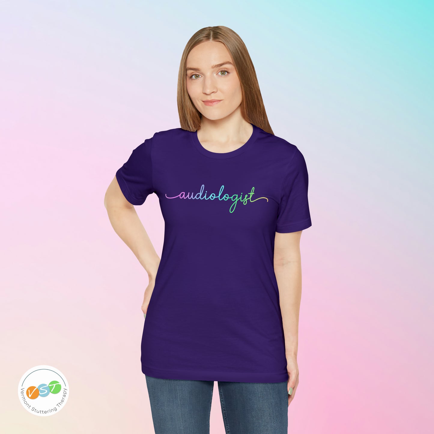 Minimalist Audiologist Script T-shirt