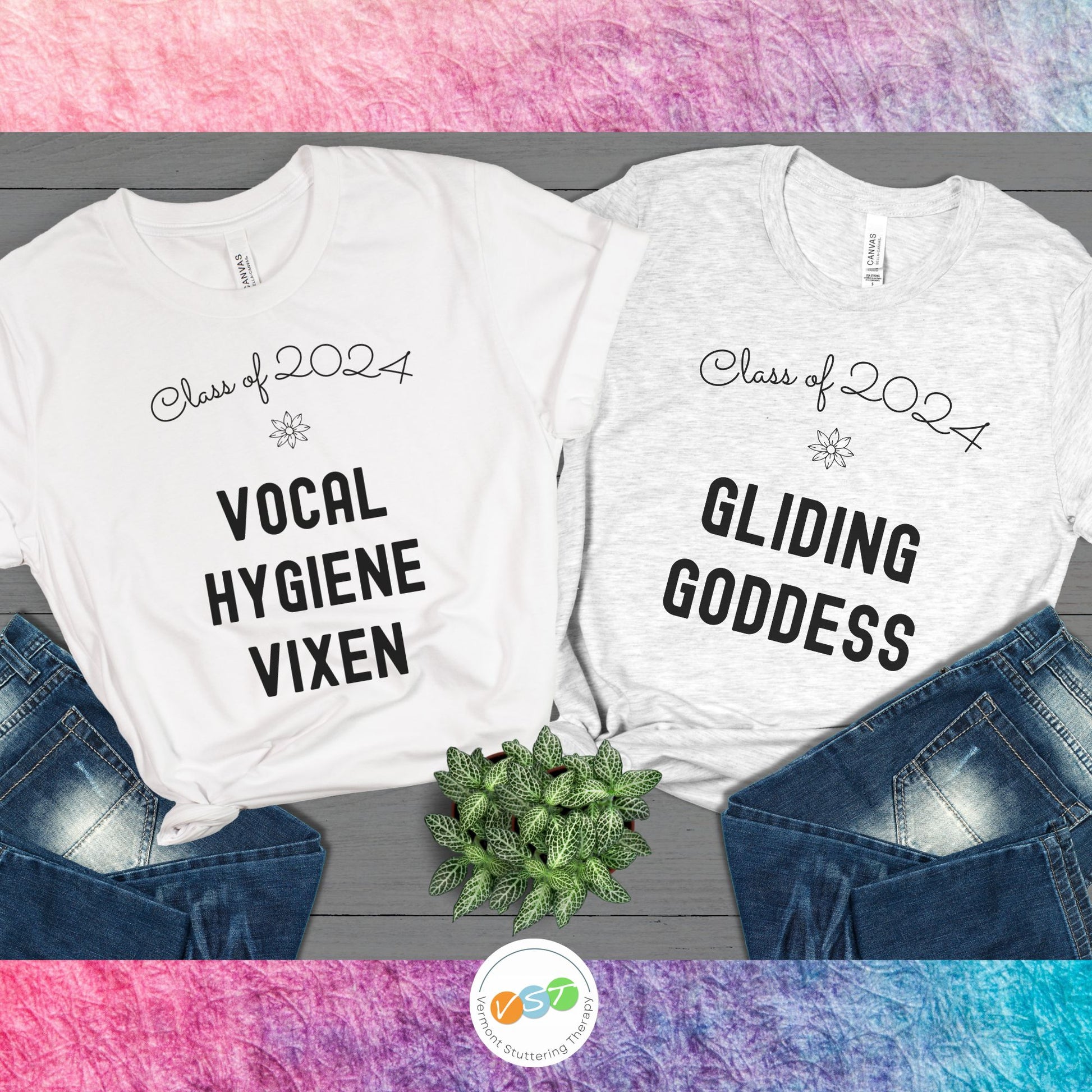 Custom SLP Group Cohort Funny Party Shirts Vocal Hygiene Vixen Gliding Goddess