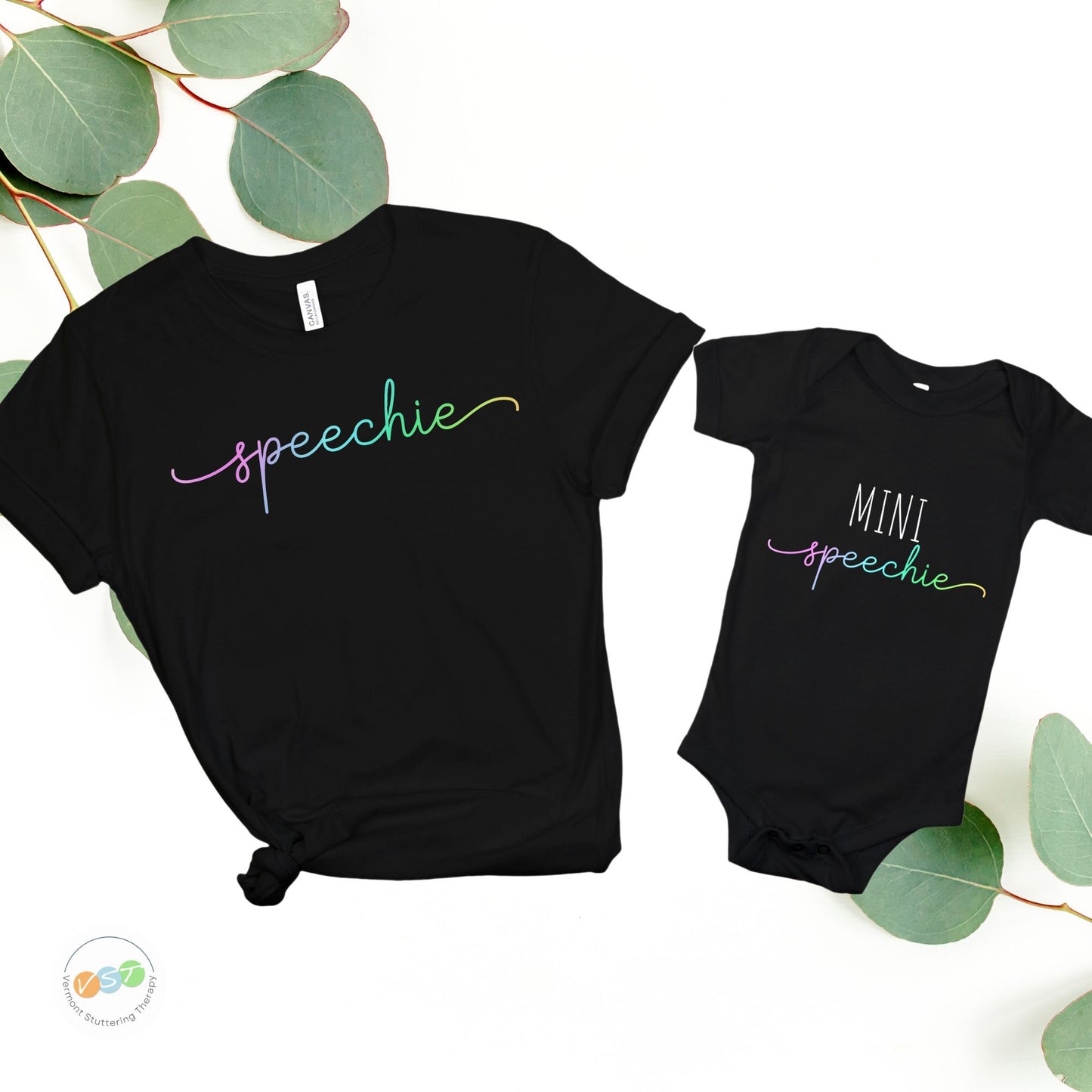 Mommy "Speechie" T-shirt (see link to order matching infant bodysuit separately)