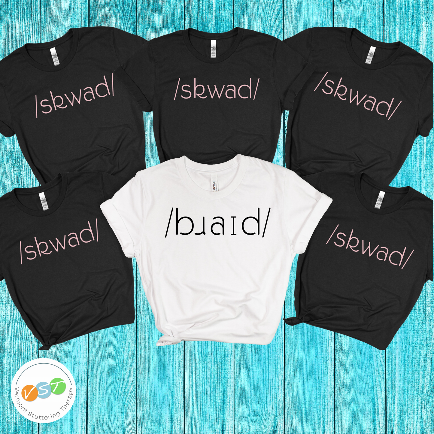 SLP Bachelorette Party Matching Bridesmaid Phonetic IPA T-shirts