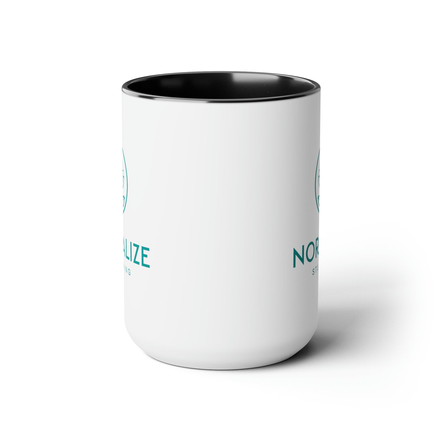 Normalize Stuttering Zen Mug, 15 oz