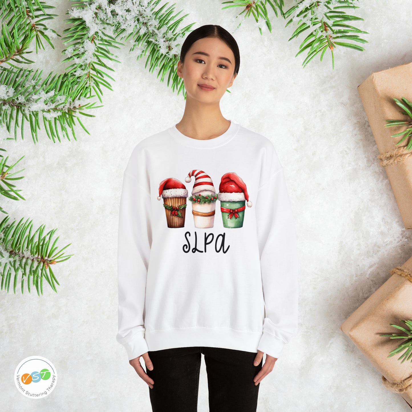 SLPA Latte Christmas Sweatshirt