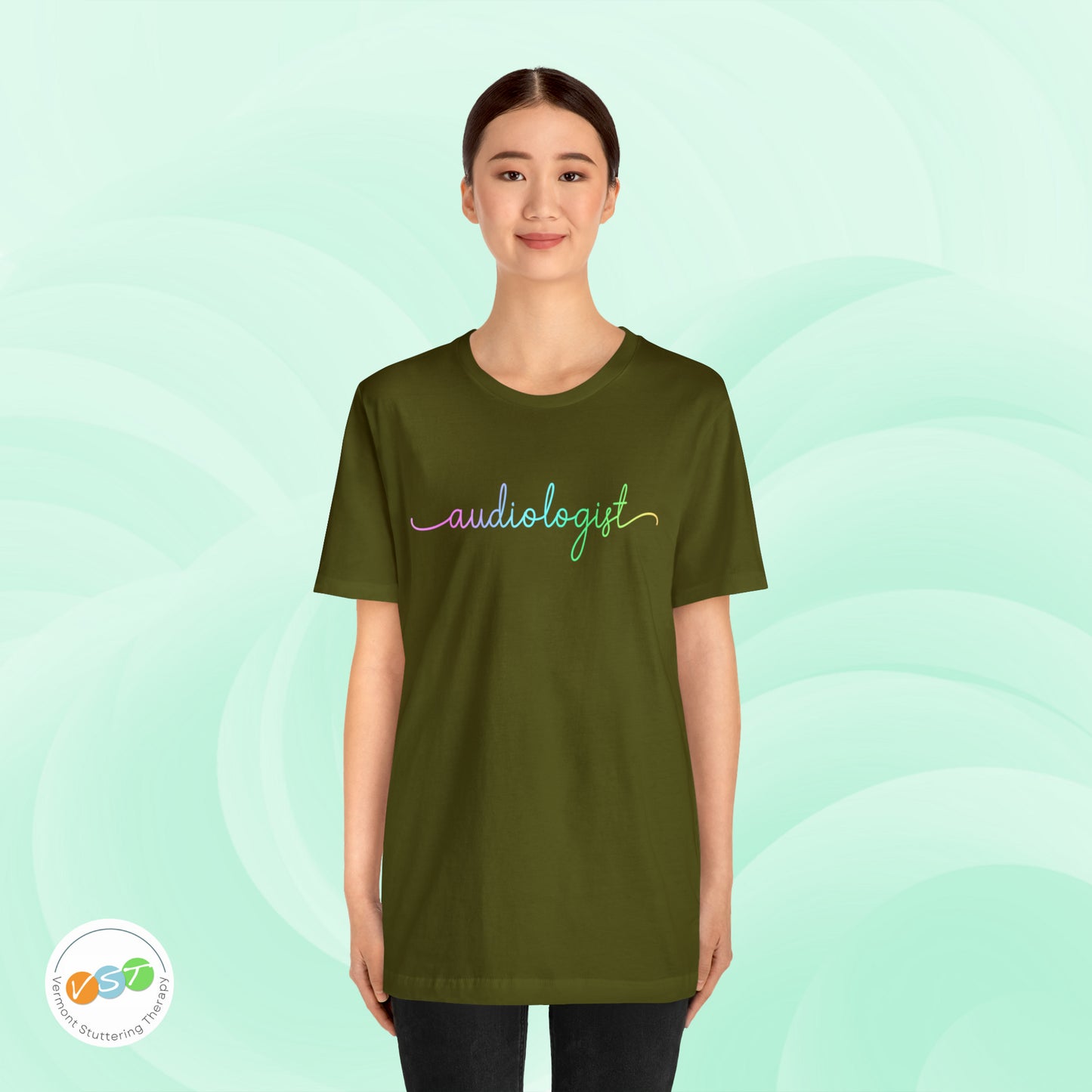 Minimalist Audiologist Script T-shirt