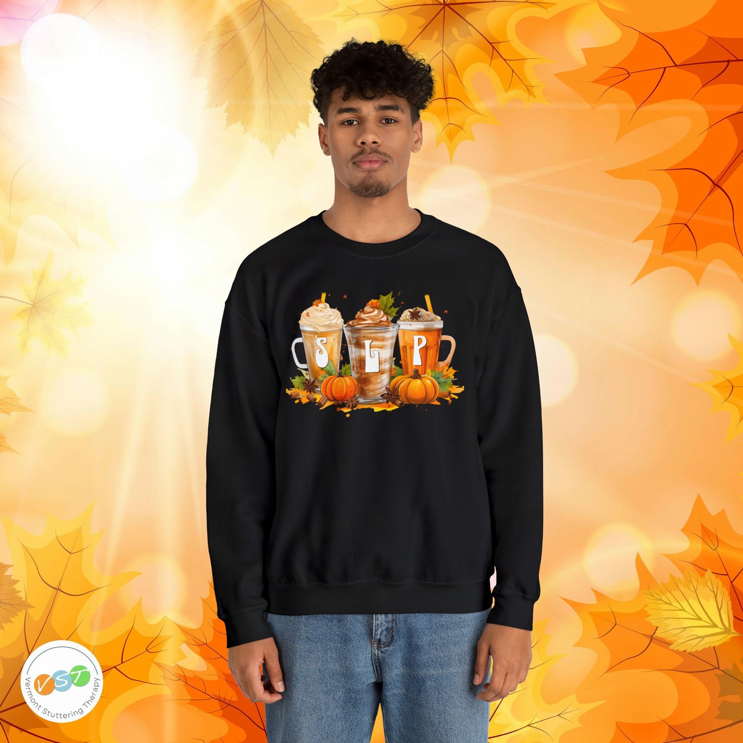 SLP Fall Pumpkin Latte Coffee Sweatshirt