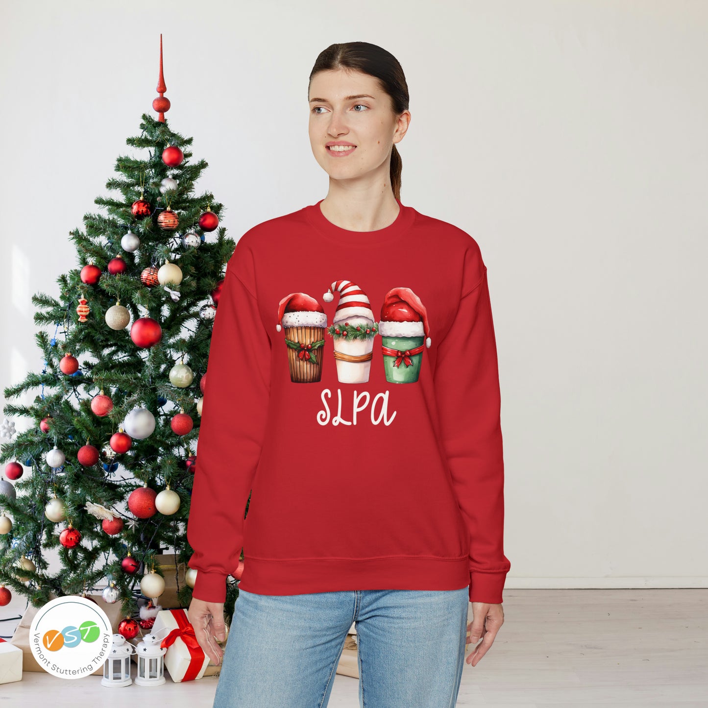 SLPA Latte Christmas Sweatshirt