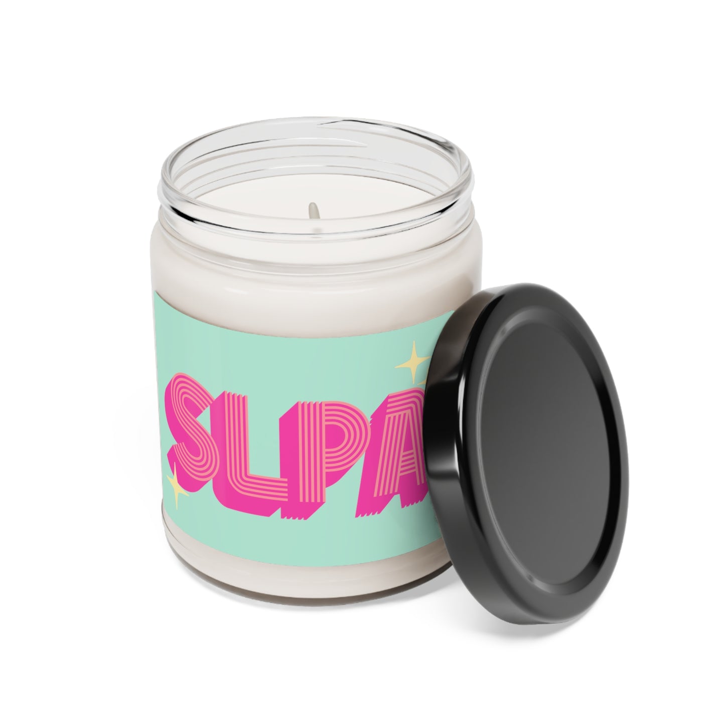 SLPA Retro Scented Soy Candle Gift, 9 oz