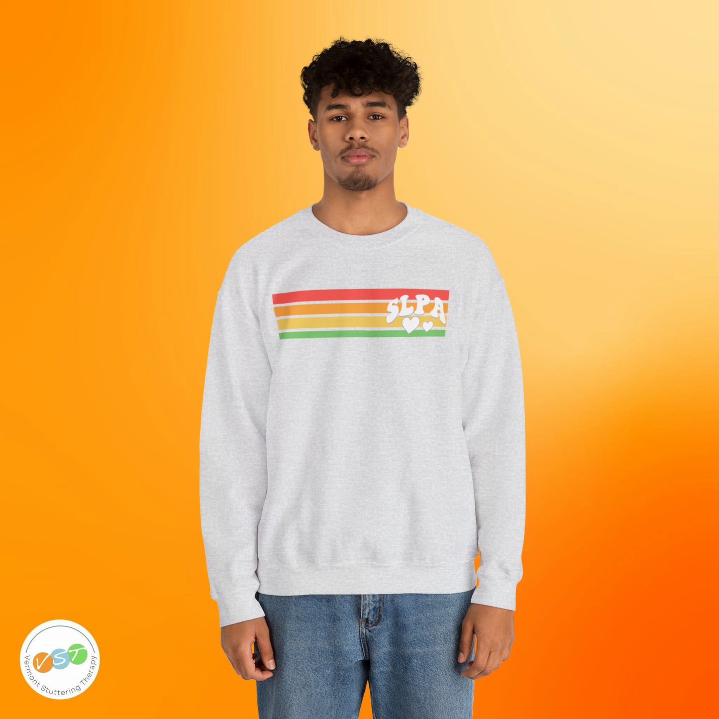 Retro Stripe SLPA Sweatshirt