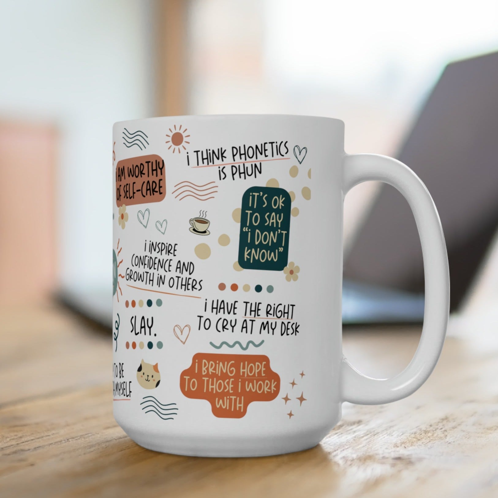 SLP Motivation Mug for Speech-Language Pathologist 