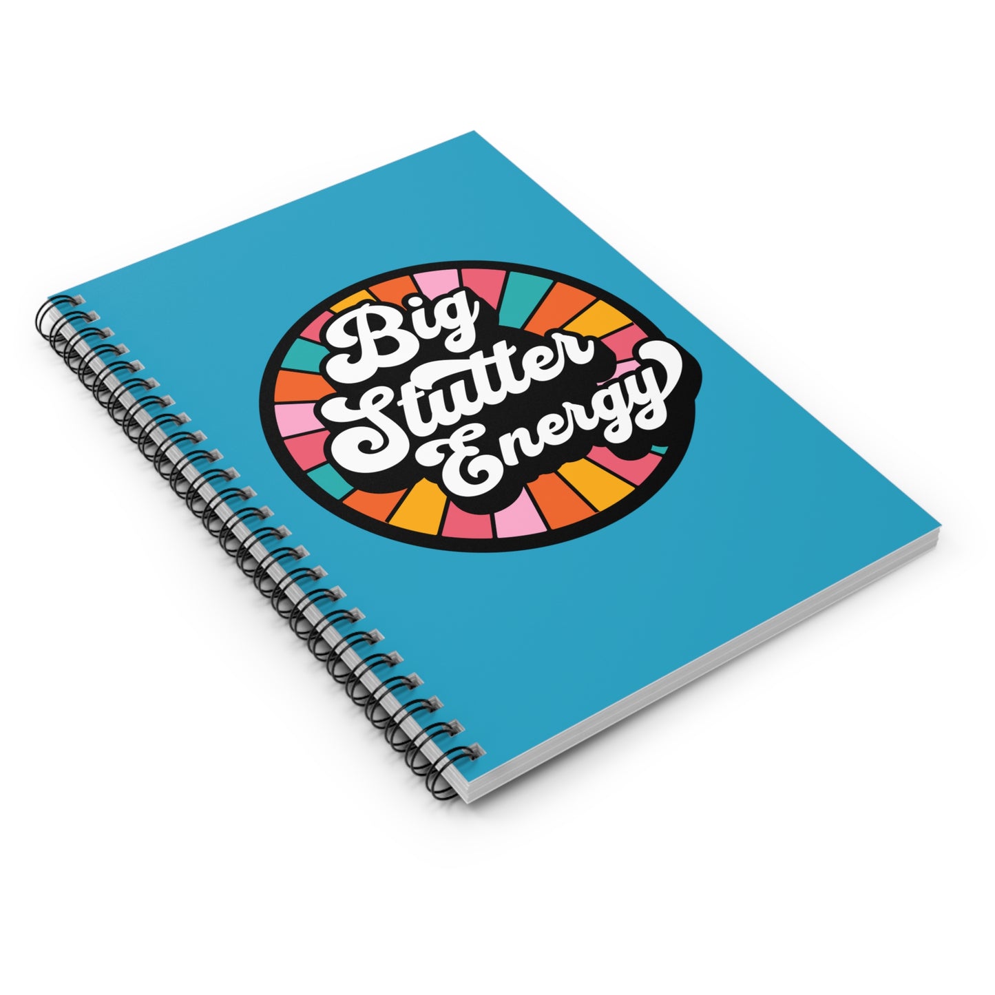 Big Stutter Energy Spiral Notebook