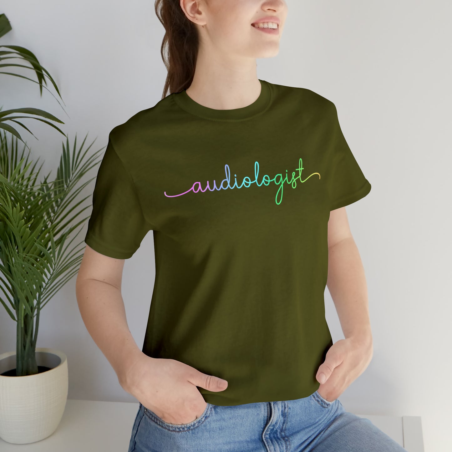 Minimalist Audiologist Script T-shirt