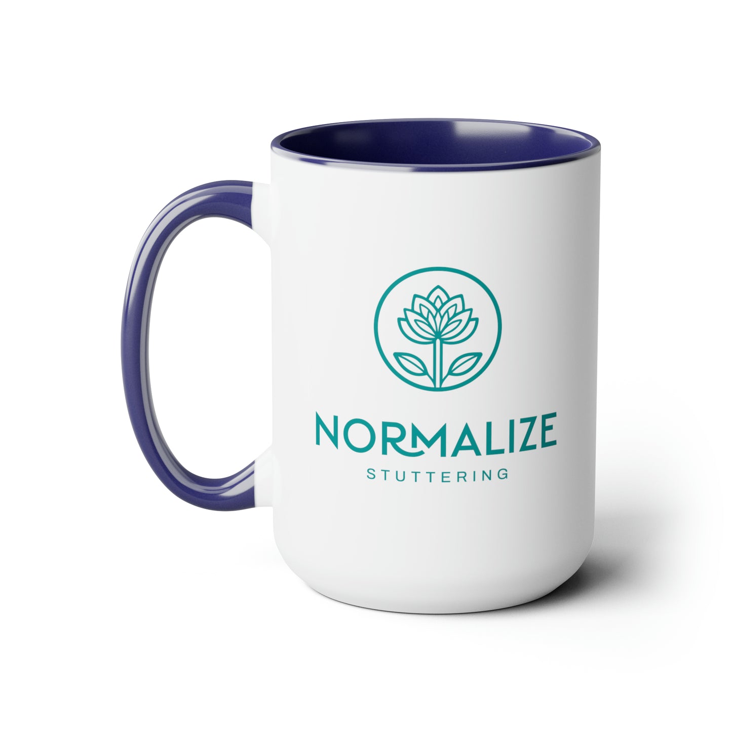 Normalize Stuttering Zen Mug, 15 oz