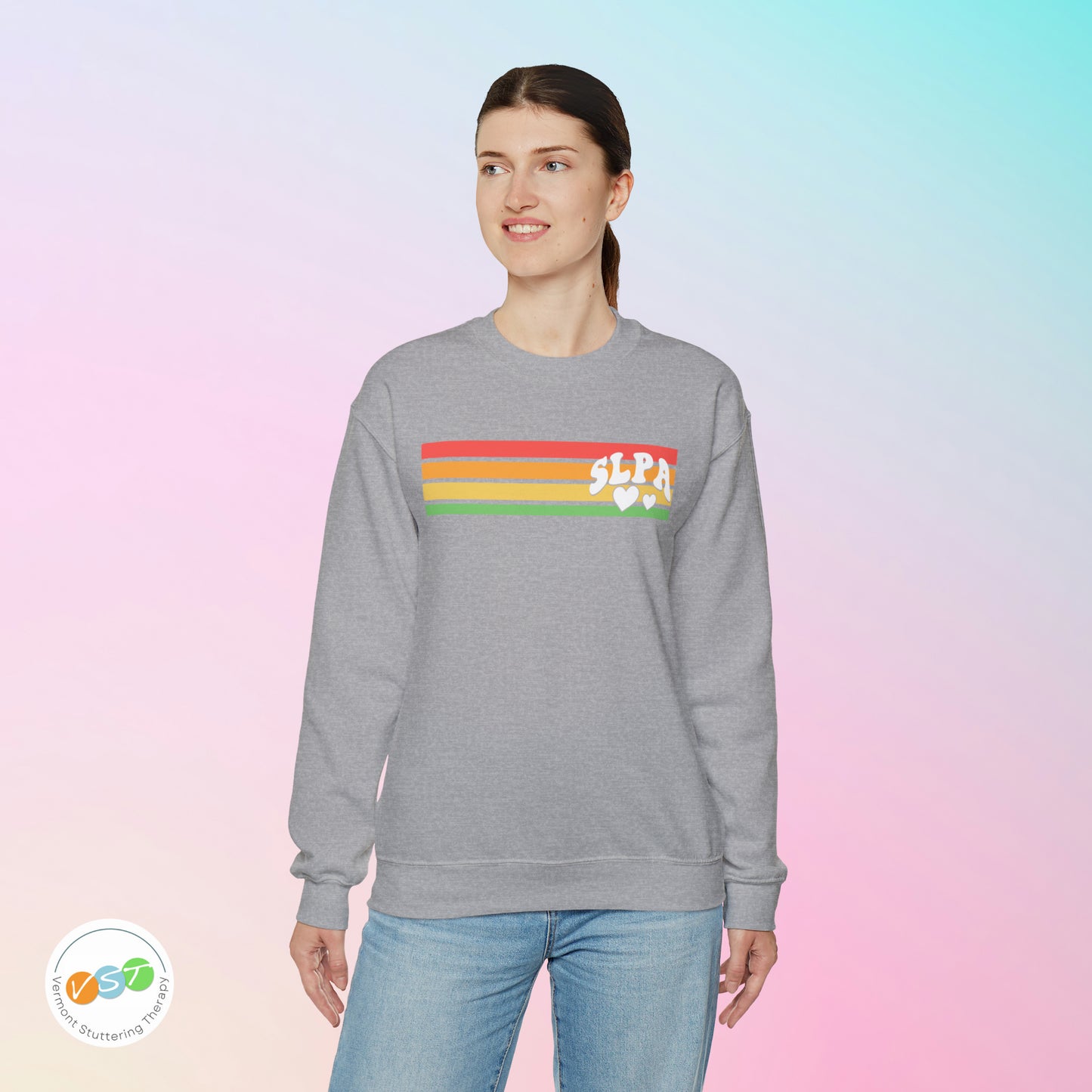 Retro Stripe SLPA Sweatshirt