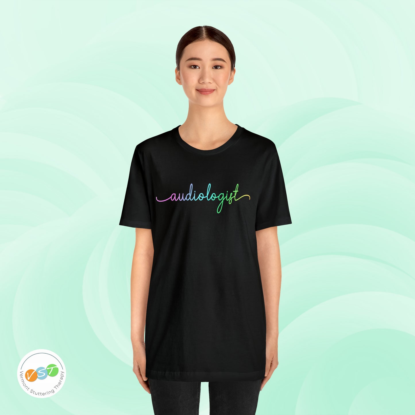 Minimalist Audiologist Script T-shirt