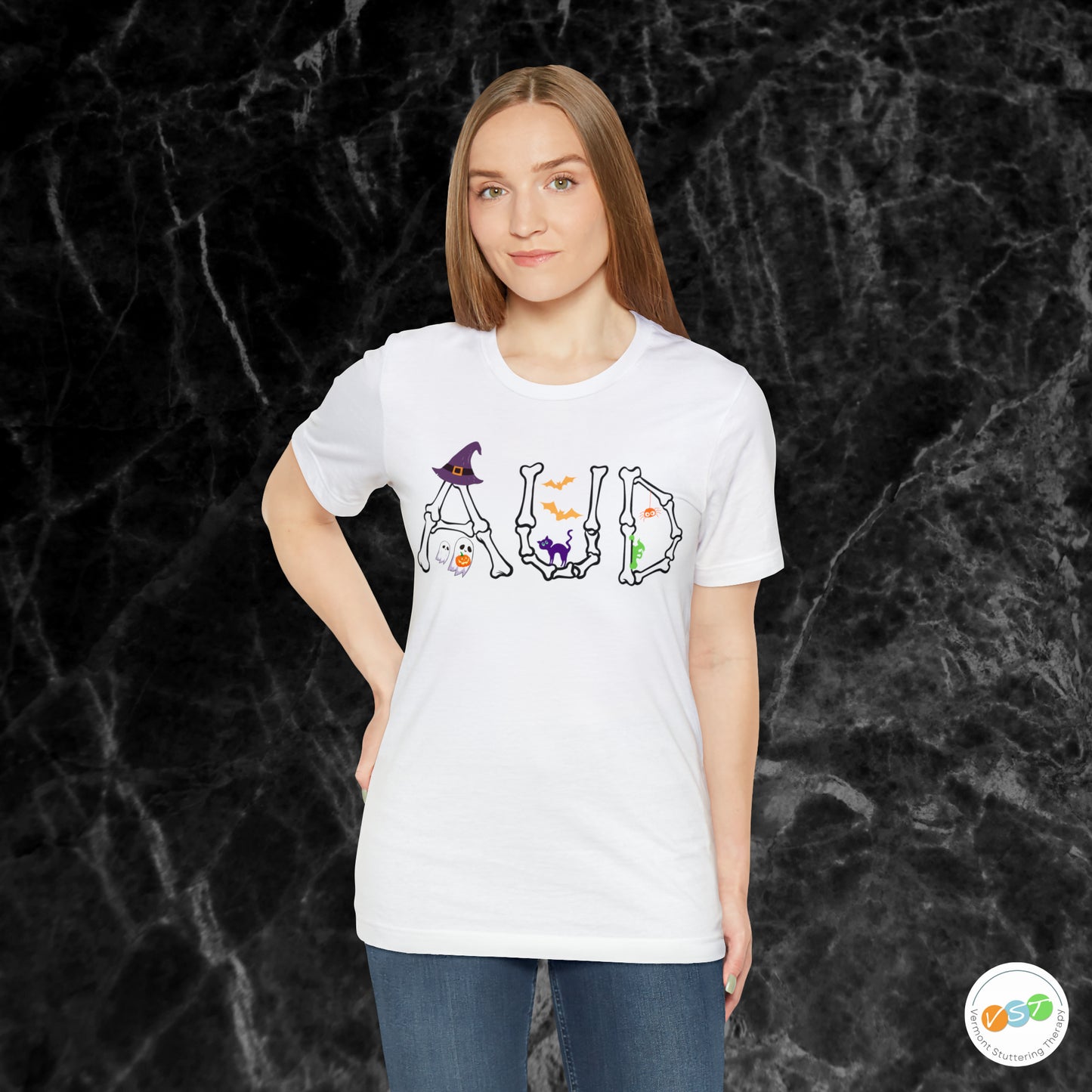 AUD Halloween Spooky Cute T-shirt for Audiologist