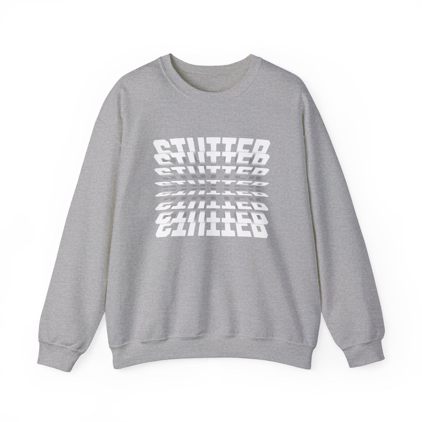 90s Flip Effect Stuttering Sweatshirt