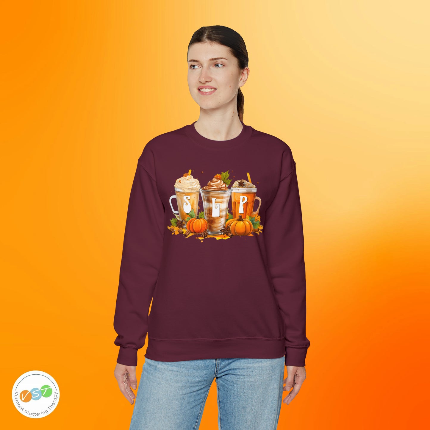 SLP Fall Pumpkin Latte Coffee Sweatshirt