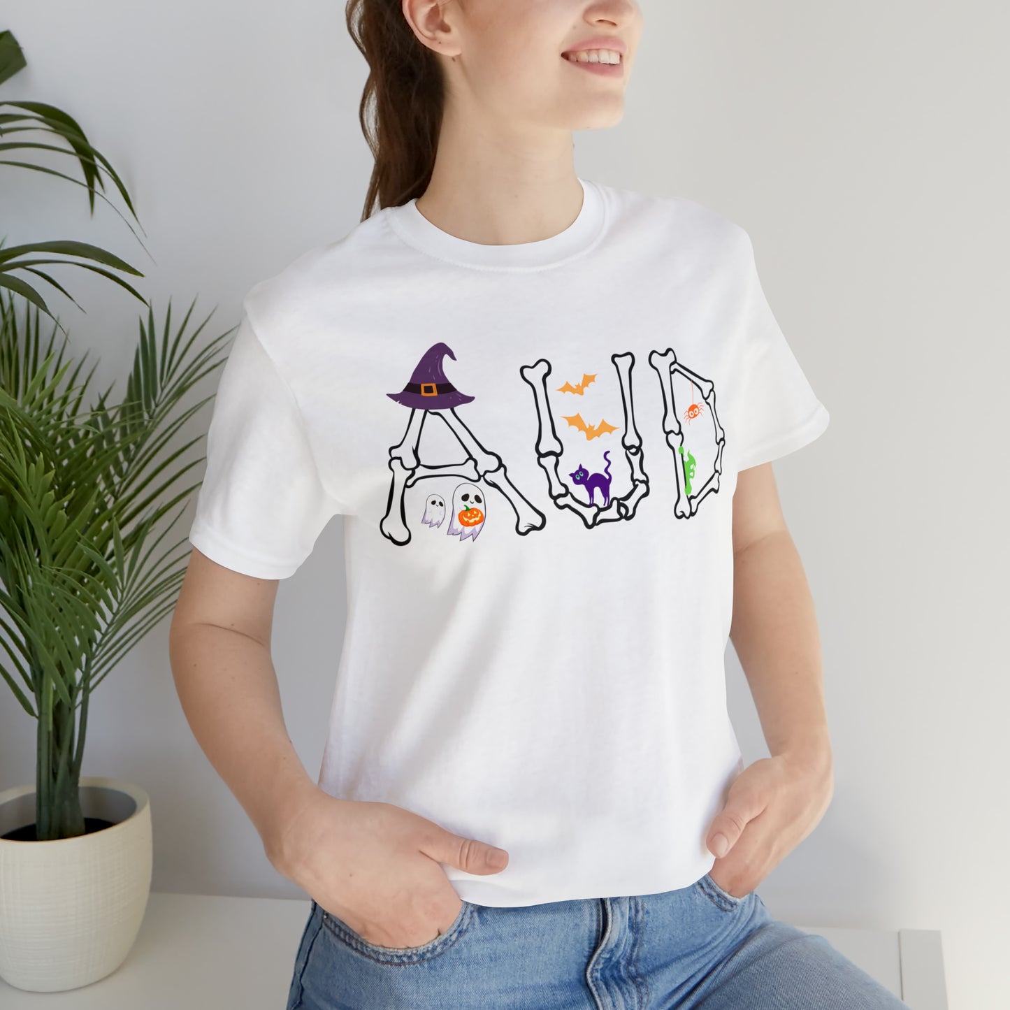 AUD Halloween Spooky Cute T-shirt for Audiologist